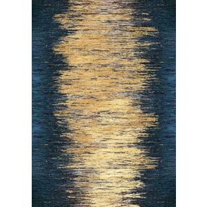 Žlutý/tmavě modrý pratelný koberec 120x180 cm Goldie – Vitaus obraz