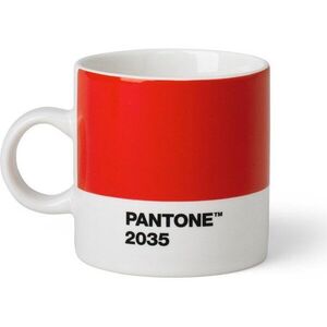 Červený porcelánový šálek na espresso 120 ml Red 2035 – Pantone obraz
