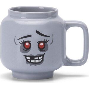 Šedý keramický dětský hrnek na latte 255 ml Zombie – LEGO® obraz