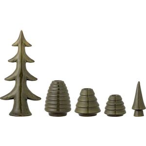 Kameninové svícny v sadě 5 ks Woods – Bloomingville obraz