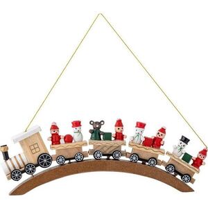 Dřevěná vánoční ozdoba 22 cm Bertie – Bloomingville obraz