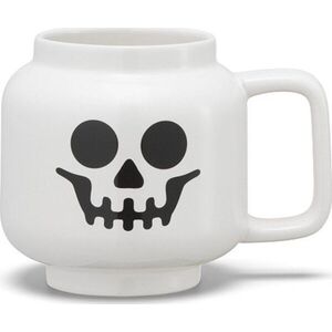 Bílý keramický dětský hrnek na latte 255 ml Skeleton – LEGO® obraz