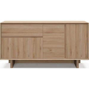 Komoda v dekoru dubu v přírodní barvě 146x76x45 cm Carpi – Marckeric obraz