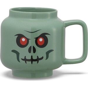 Zelený keramický dětský hrnek na latte 255 ml Skeleton – LEGO® obraz