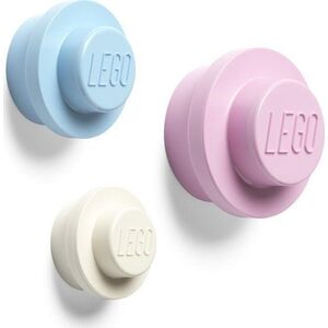 Nástěnné plastové háčky v sadě 3 ks – LEGO® obraz
