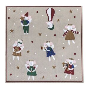 Papírové ubrousky v sadě 20 ks 33x33 cm Peo – Bloomingville obraz