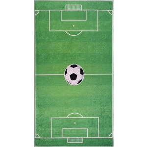 Zelený pratelný dětský hrací koberec 100x160 cm Soccer Time – Vitaus obraz