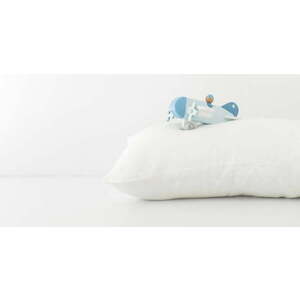 Lněný dětský povlak na polštář 40x60 cm White – Linen Tales obraz