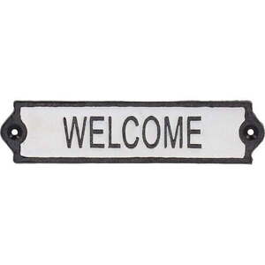 Litinová cedule 21x5 cm Welcome – Esschert Design obraz
