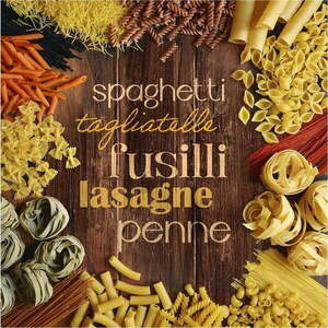 Skleněný obraz 30x30 cm Pasta – Styler obraz