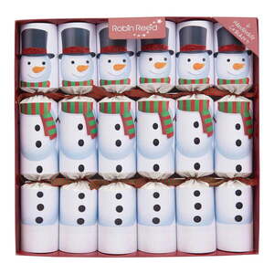 Vánoční crackery v sadě 6 ks Racing Snowman - Robin Reed obraz