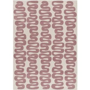 Růžový/krémový koberec 120x170 cm Flashy – Universal obraz