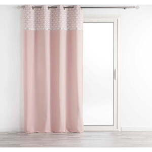 Světle růžový bavlněný závěs 140x240 cm Artchic – douceur d'intérieur obraz