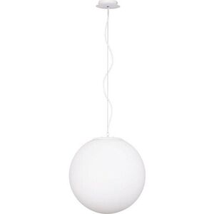 Bílé skleněné závěsné svítidlo ø 40 cm Nevoso – Nova Luce obraz