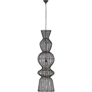Matně černé provazové závěsné svítidlo ø 38 cm Breena – Nova Luce obraz