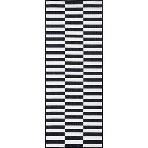 Černobílý běhoun 80x300 cm Viela – Hanse Home obraz
