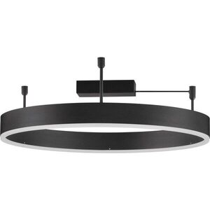 Matně černé hliníkové LED stmívatelné stropní svítidlo Motif – Nova Luce obraz