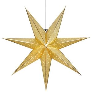 Vánoční závěsná dekorace ve zlaté barvě Markslöjd Glitter, délka 75 cm obraz