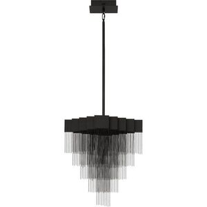 Matně černé ocelové LED stmívatelné závěsné svítidlo Revια – Nova Luce obraz