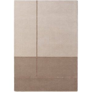 Hnědý/krémový koberec s příměsí vlny 120x170 cm Presilda – Villeroy&Boch obraz