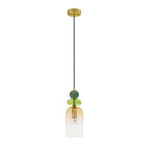 Skleněné závěsné svítidlo ve zlaté barvě ø 11 cm Murano – Nova Luce obraz