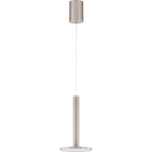 Kovové LED závěsné svítidlo v matně stříbrné barvě ø 15 cm Palencia – Nova Luce obraz