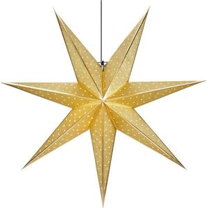 Světelná dekorace s vánočním motivem ve zlaté barvě ø 45 cm Glitter – Markslöjd obraz