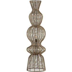 Provazová stojací lampa v přírodní barvě (výška 136 cm) Breena – Nova Luce obraz
