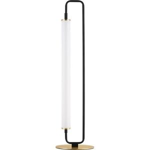 Bílá/matně černá kovová LED stolní lampa (výška 68 cm) Wetro – Nova Luce obraz