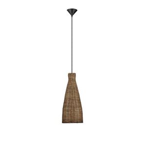 Ratanové závěsné svítidlo v přírodní barvě ø 19, 5 cm Rielo – Nova Luce obraz