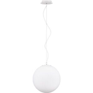 Bílé skleněné závěsné svítidlo ø 30 cm Nevoso – Nova Luce obraz