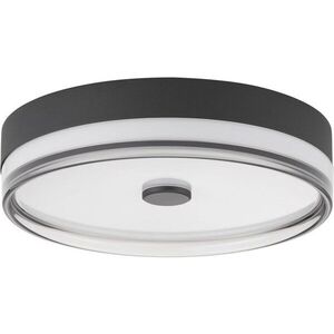 Matně černé ocelové LED stmívatelné stropní svítidlo Helios – Nova Luce obraz