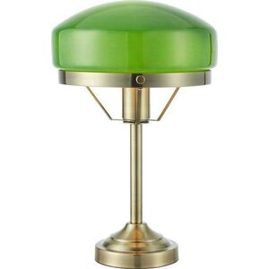 Zelená/v mosazné barvě stolní lampa (výška 39 cm) Aurelia – Markslöjd obraz