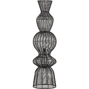 Matně černá provazová stojací lampa (výška 136 cm) Breena – Nova Luce obraz
