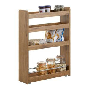SoBuy KUCHYŇSKÝ VOZÍK se 3 policemi 60x18.5x81cm Moderní obraz