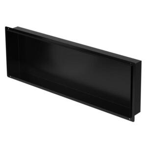 LuxeBath SPRCHOVÁ VANA Černá 90/30 cm bez okraje obraz