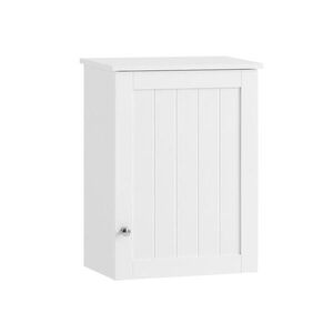 SoBuy NÁSTĚNNÁ SKŘÍŇKA s 1 dveřmi Bílá 40x23x52cm Klasický obraz