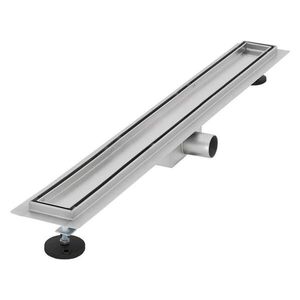 LuxeBath SPRCHOVÁ ŽLAB 80 cm stříbrná obraz