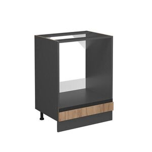 Vicco SKŘÍŇKA NA VESTAVĚNOU TROUBU R-Line Zlatý mocný dub 60 cm Tvar J, bez pracovní desky obraz