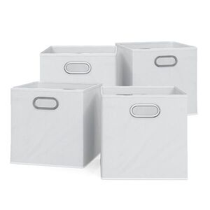 Vicco SKLÁDACÍ BOX Bílá 30 x 30 cm Sada 4 kusů obraz