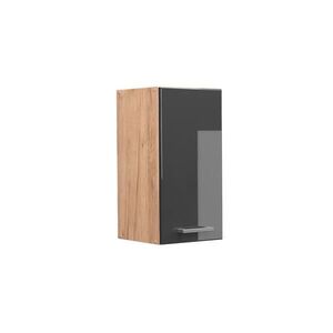 Vicco VĚŠÁK NA STĚNU R-Line Antracitový vysoký lesk 30 cm obraz