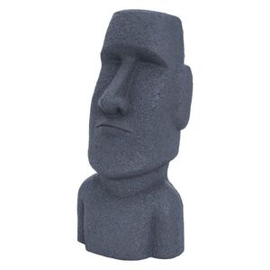 ECD-Germany SOCHA MOAI RAPA NUI, výška 53, 5 cm, šedá, z polyresinu obraz