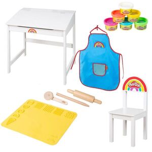 Roba ŠKOLNÍ LAVICE SE ŽIDLÍ roba x Play-Doh obraz