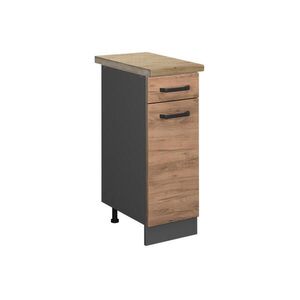 Vicco SPODNÍ SKŘÍŇKA KUCHYŇSKÉ LINKY R-Line Zlatý mocný dub 30 cm , PD Dub obraz