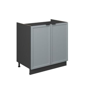 Vicco SKŘÍŇKA POD DŘEZ Fame-Line Světle modrošedá 80 cm bez pracovní desky obraz