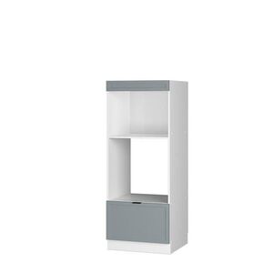 Vicco SKŘÍŇKA NA MIKROVLNNOU TROUBU Fame-Line Světle modrošedá 60 cm otevřený obraz
