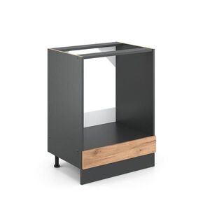Vicco SKŘÍŇKA NA VESTAVĚNOU TROUBU R-Line Zlatý mocný dub 60 cm , PD Dub obraz