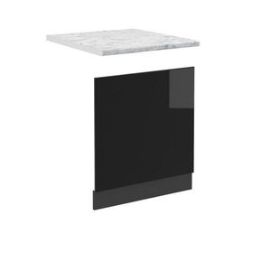 Vicco PŘEDNÍ PANEL R-Line Černý vysoký lesk 60 cm , PD Mramor obraz