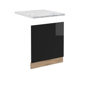 Vicco PŘEDNÍ PANEL R-Line Černý vysoký lesk 60 cm , PD Mramor obraz