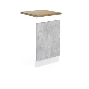 Vicco PŘEDNÍ PANEL R-Line Beton 45 cm , PD Dub obraz